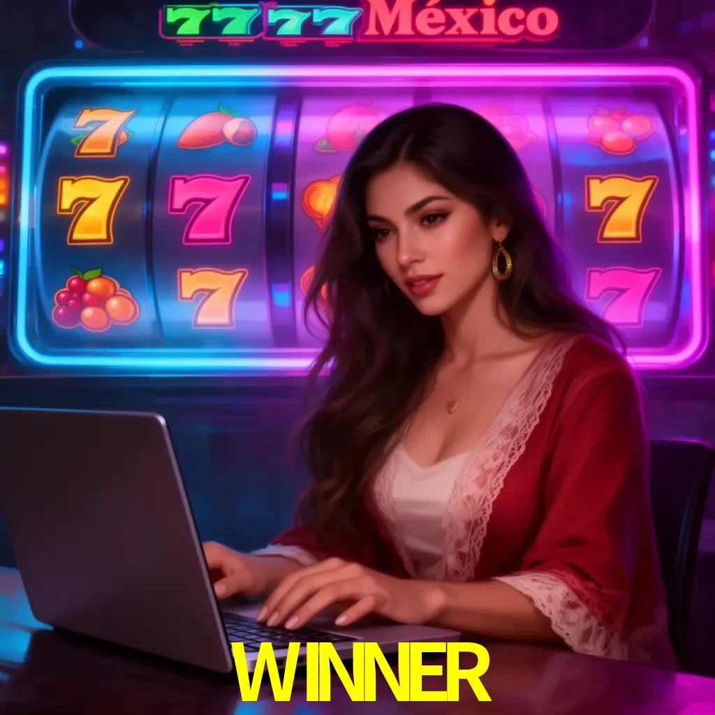 WINNER Slots - tragamonedas, RTP y control Tragamonedas WINNER con símbolos, saldo móvil y reglas de apuesta visibles
